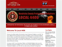 Tablet Screenshot of local4406.org